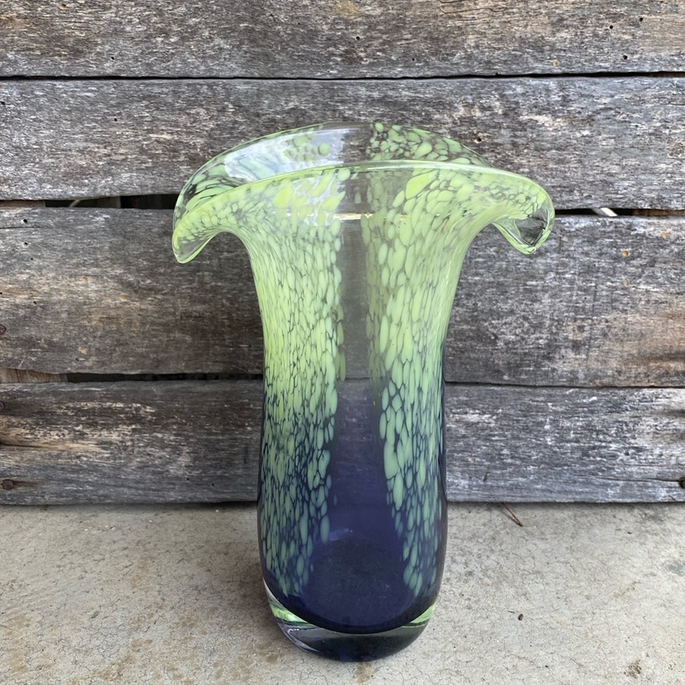 Teleflora Murano Style Glass Vase